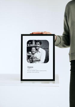 Custom Frame for Father