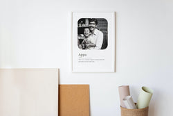 Custom Frame for Father