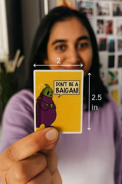 Don't be Baigan! - Fridge Magnet