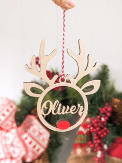 Personalized Reindeer Ornaments – A Magical Christmas Treat for Kids